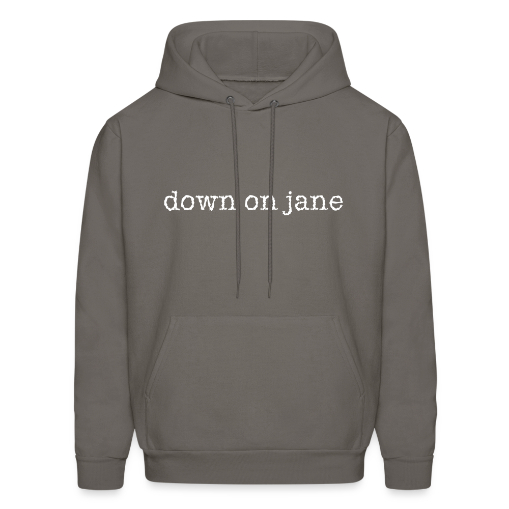 Down On Jane Hoodie - asphalt gray