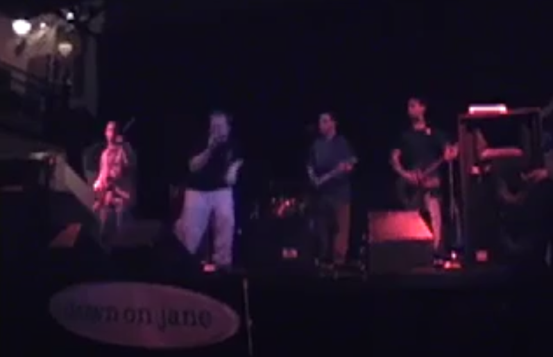 A Band Playing at a club know as Nicks Fat City