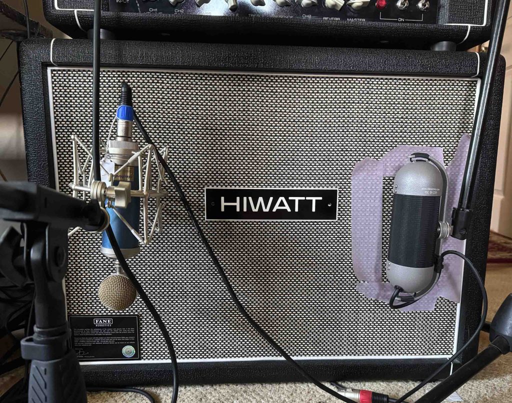 A Hiwatt Guitar Cabinet with 2 - 12 inch speakers