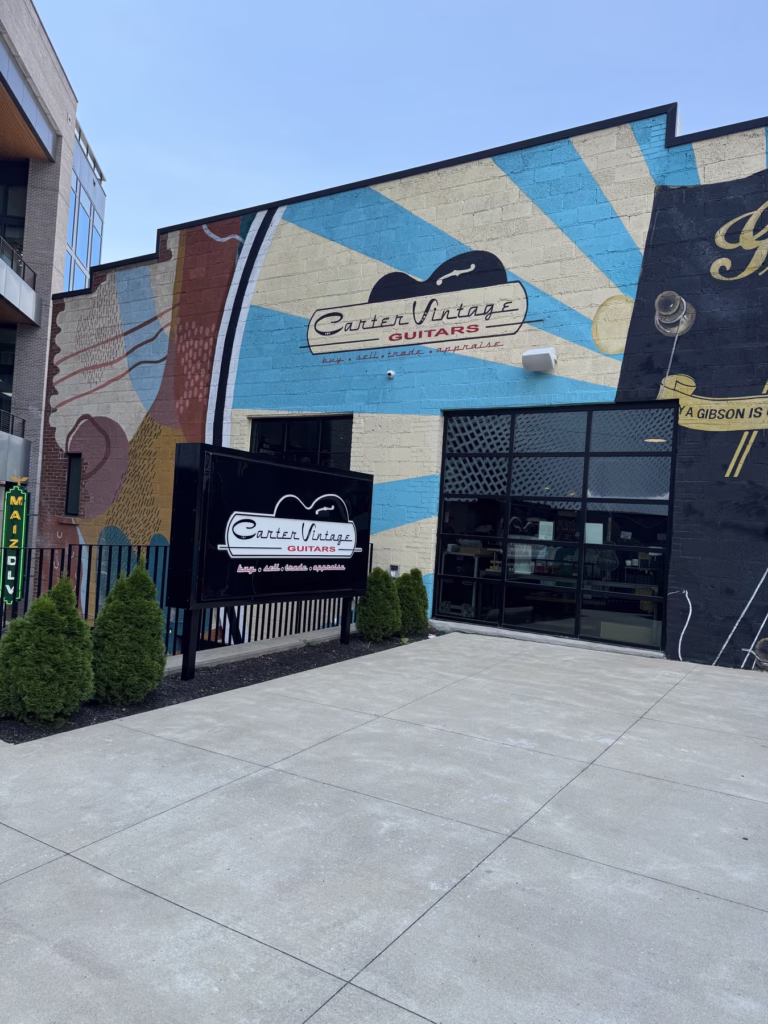 The outside of Carter Vintage Guitars